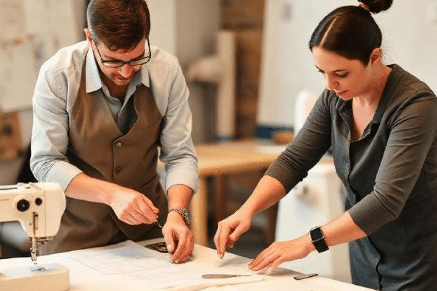 CONSULTING about cloth cutting