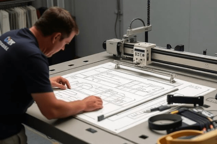 TECH PACKS & CAD DRAWINGS cloth cutting